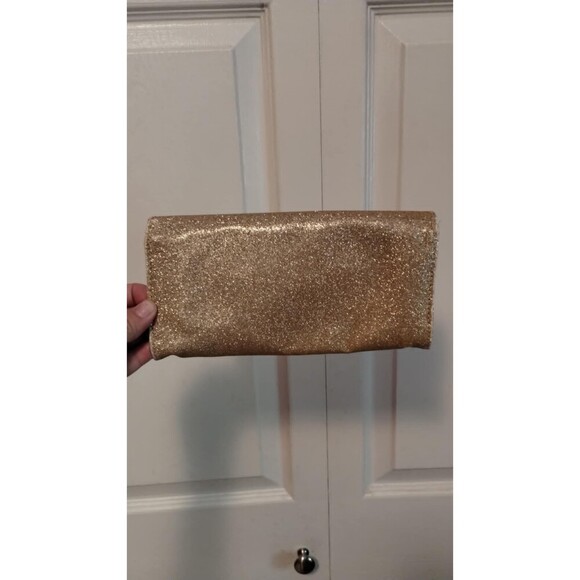 Bare Escentuals front flap Gold glitter case - Picture 3 of 6